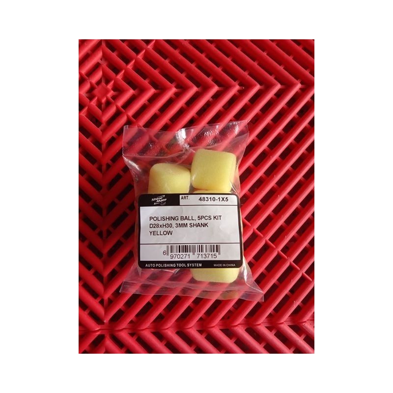Shinemate Yellow Ball Kit For Mini Polisher Kit
