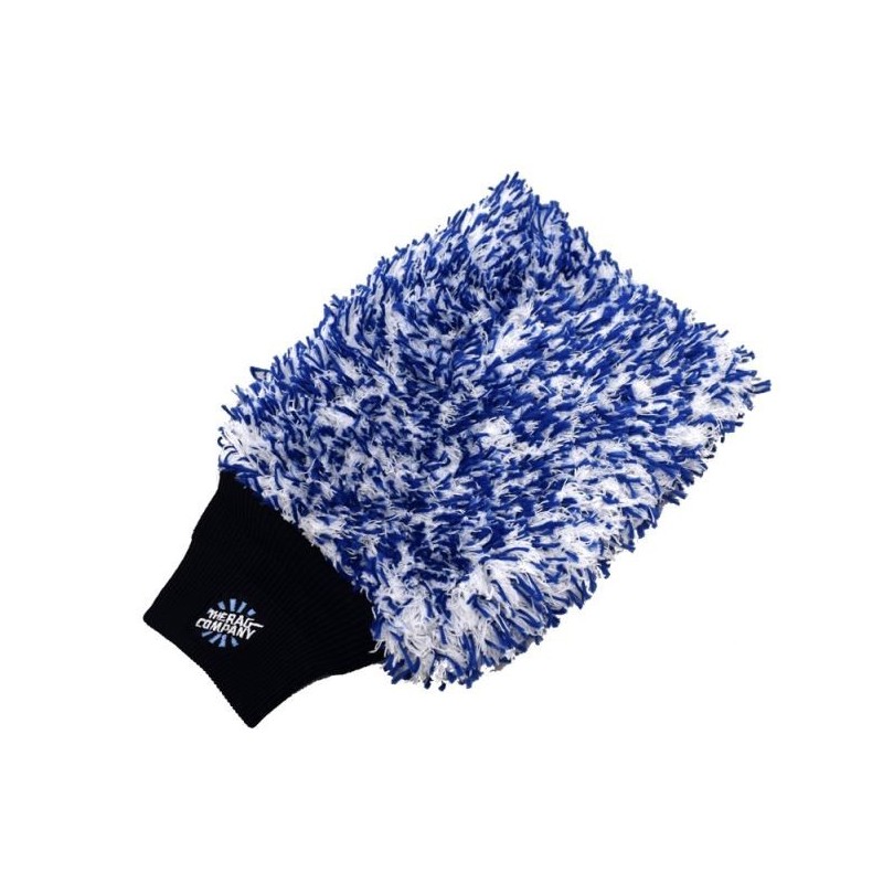 The Rag Company Cyclone Premium Wash Mitt Blue