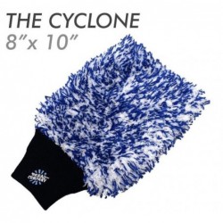 The Rag Company Cyclone Premium Wash Mitt Blue