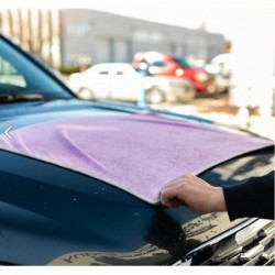 The Rag Company Twist N' Shout Drying Towel Lavender 25"x36"