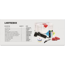 MINI RANDOM ORBITAL POLISHER LHR75E BIGFOOT KIT BOX