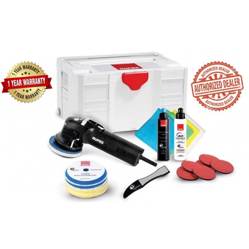 RANDOM ORBITAL POLISHER LHR12E BIGFOOT DUETTO KIT BOX