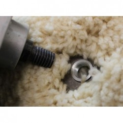 Double Sided Wool Cutting Pad 8"