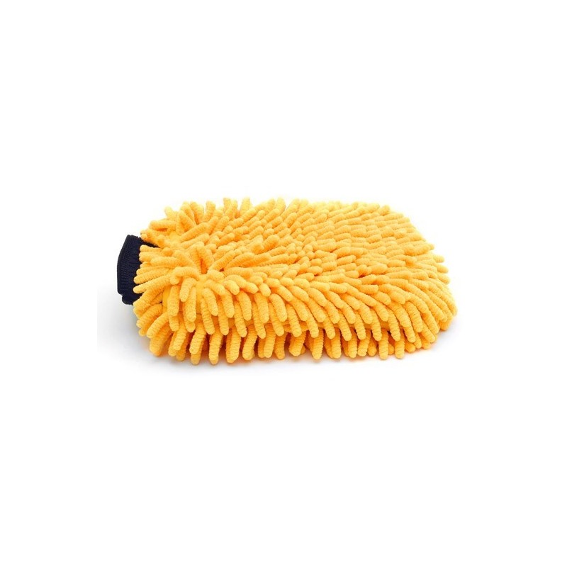 Gold Plush Micro-Chenille Wash Mitt