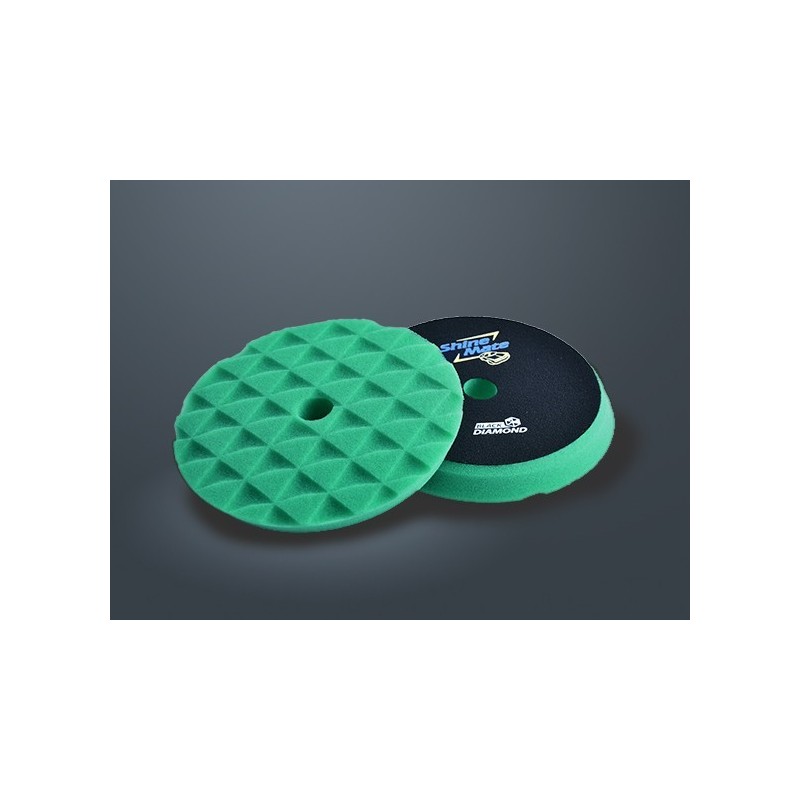 ShineMate Diamond Pad 6" Heavy-Cut Green