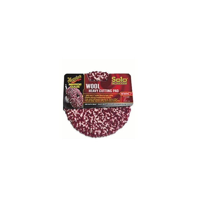 Meguiars  Solo Wool Heavy Cutting Pad 7 inch