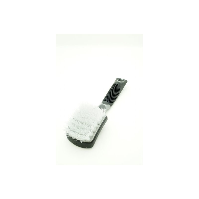 WHITEWALL/SIDEWALL TIRE BRUSH, NYLON - WIDE HEAD